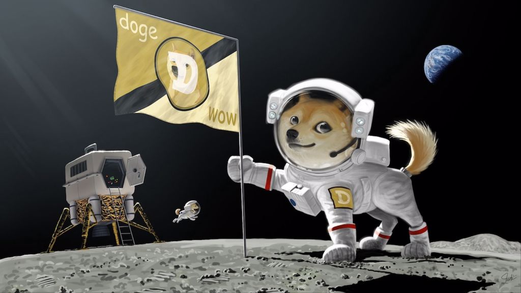 دوج کوین به ماه می‌رود!